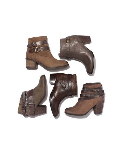 Franco Sarto (-)の「Franco Sarto 'Linden' Leather Bootie (Women)(ブーツ・レディース・Brown/Tobacco/Black・12 M/4.5 M/5.5 M/5 M/8 M/8.5 M/9 M/9.5 M/6.5 M/10 M/10.5 M/11 M/11.5 M/4 M/6 M/7 M/7.5 M)」の3枚目の写真