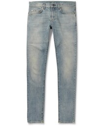 Saint Laurent | Saint Laurent Slim-Fit 15.5cm Hem Denim Jeans(デニムパンツ)