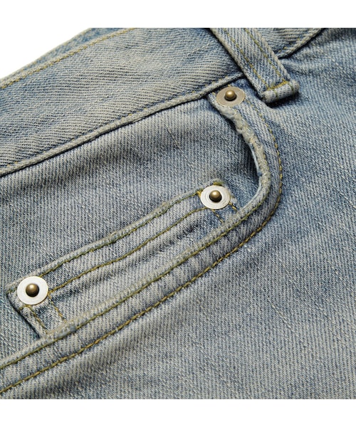 Saint Laurent（サンローラン）の「Saint Laurent Slim-Fit 15.5cm Hem Denim Jeans（デニムパンツ・Blue・32/30/34）」の7枚目の写真