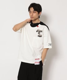 MIHARAYASUHIRO | Maison MIHARAYASUHIRO/メゾン ミハラヤスヒロ /HENRY NECK DOCKING T-SH(トップス)