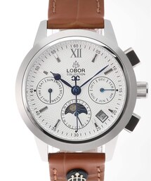 HIROB（ヒロブ）の「LOBOR CELLINI S DES VOEUX (BROWN)35mm【 ウォッチ 】（その他）」
