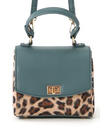 GRL | 2WayレオパードXレザーショルダーバッグ(ショルダーバッグ)