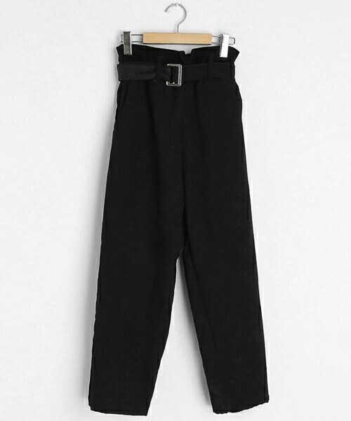 DHOLIC（ディーホリック）の「ベルト付コーデュロイパンツ（その他パンツ・レディース・カーキブラウン/ホワイト/ブラック・ONESIZE）」の3枚目の写真