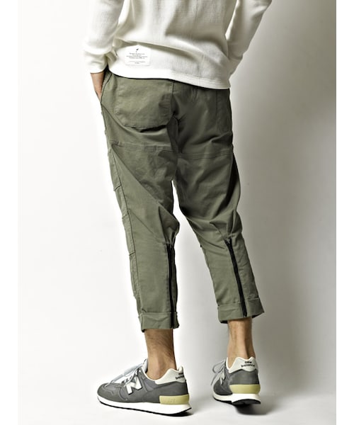 WHIZLIMITED（ウィズリミテッド）の「ZIP 8/L PANTS（パンツ・OLV/NAV/BLK・M/L）」の2枚目の写真