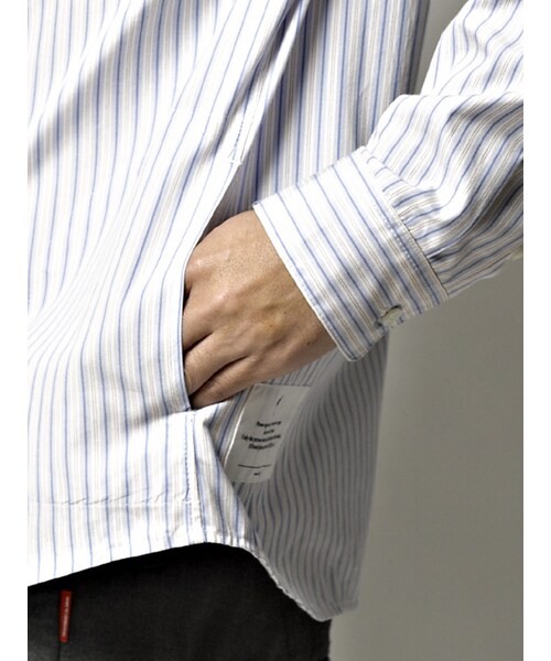 WHIZLIMITED(ウィズリミテッド)の「EQUIP SHIRTS(その他・BLU/NAV/BLK・M/L/XL)」の8枚目の写真