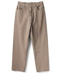 GRL | フラッシャー付きカラーデニムストレートパンツ(その他パンツ)