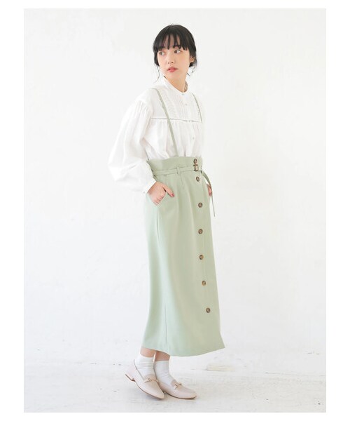 earth music&ecology(アースミュージックアンドエコロジー)の「【先行予約】ORiental TRaffic ビットローファー(シューズ・アイボリー/ブラック/ベージュ・S/M/L)」の6枚目の写真