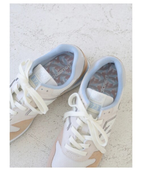 earth music&ecology（アースミュージックアンドエコロジー）の「【先行予約】newbalance×earth WL373（シューズ・ベージュ・23cm/5cm/24cm/25cm）」の5枚目の写真