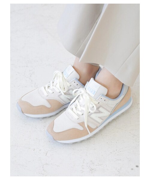 earth music&ecology（アースミュージックアンドエコロジー）の「【先行予約】newbalance×earth WL373（シューズ・ベージュ・23cm/5cm/24cm/25cm）」の6枚目の写真