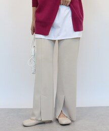 CAPRICIEUX LE'MAGE | フレアダンボールカットパンツ(その他パンツ)