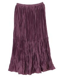 AMERICAN HOLIC | 切り替えワッシャーティアードプリーツスカート(スカート)