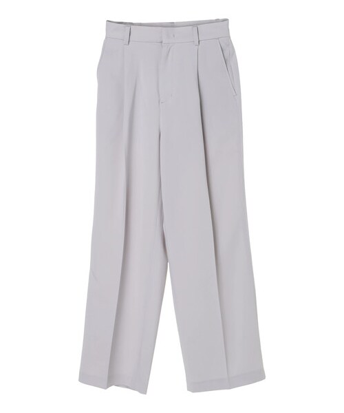 AMERICAN HOLIC（アメリカンホリック）の「センタープレスワイドパンツ（パンツ・ライトグレー/ブラック/ライトグリーン・S/M/L）」の18枚目の写真