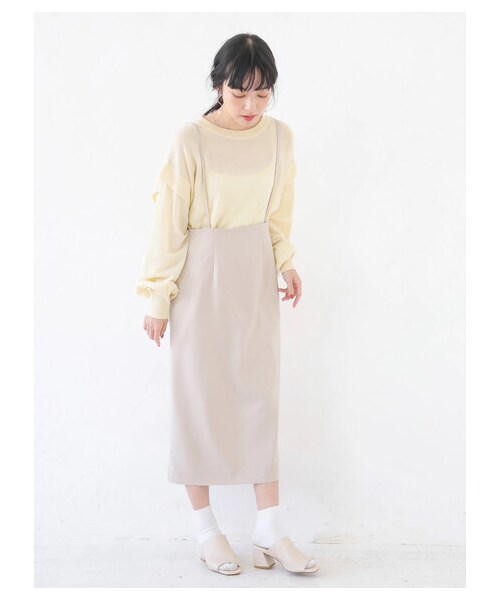 earth music&ecology（アースミュージックアンドエコロジー）の「【先行予約】ORiental TRaffic ミュール（シューズ・アイボリー/グリーン/パイソン・S/M/L）」の4枚目の写真