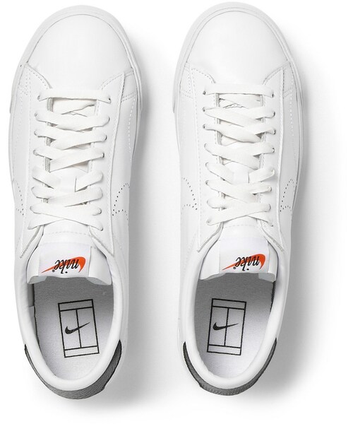 NIKE（ナイキ）の「Tier Zero Nike x Fragment Tennis Classic Sneakers（スニーカー・メンズ・White・US 8/US 9.5/US 8.5/US 7/US 12/US 11/US 10/US 9/US 10.5）」の7枚目の写真