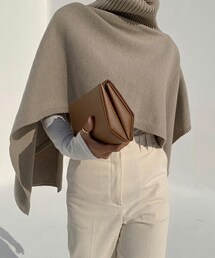 DHOLIC | [2lve12] ハイネックポンチョニット(ベスト)