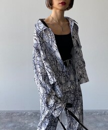 PAGEBOY | 【CORE】ブラッシュペイントジャケット【WEB先行予約】(ジャケット/アウター)