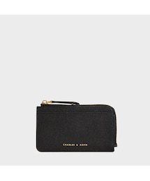 CHARLES & KEITH（チャールズ & キース）の「【再入荷】ジップカードホルダー / Zip Card Holder （Black）（その他）」