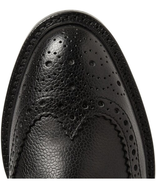 THOM BROWNE(トムブラウン)の「Thom Browne Pebbled-Leather Brogue Boots(ブーツ・メンズ・Black・US 8/US 7/US 11/US 12/US 9/US 10)」の3枚目の写真