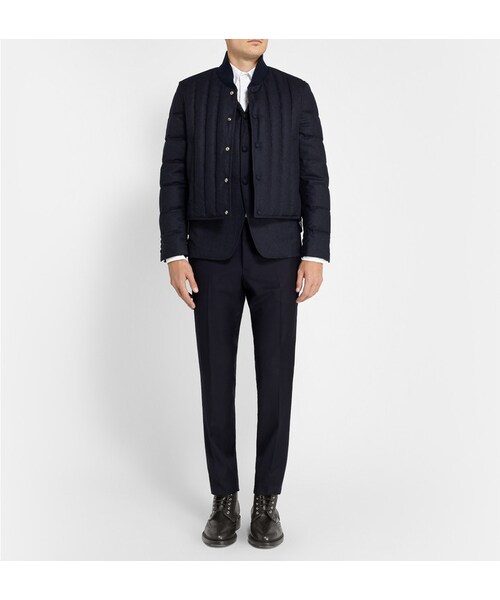 THOM BROWNE(トムブラウン)の「Thom Browne Pebbled-Leather Brogue Boots(ブーツ・メンズ・Black・US 8/US 7/US 11/US 12/US 9/US 10)」の7枚目の写真