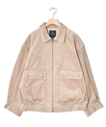 w closet（ダブルクローゼット）の「ドロップショルダーBIGブルゾン（ジャケット/アウター・レディース）」