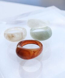 Lattice | ぷっくりボリュームアクリルリング(リング)