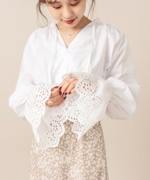 mystic | [mline]スカラップレースブラウス(シャツ/ブラウス)