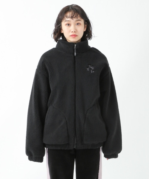 ALAND（エーランド）の「runningHIGH／ボアフリースジャンパー