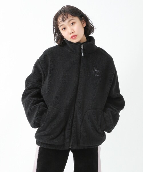 ALAND（エーランド）の「runningHIGH／ボアフリースジャンパー