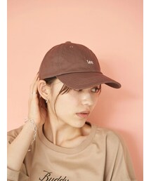 earth music&ecology | 【Special Price】Lee×earth ロゴ刺繍キャップ(帽子)