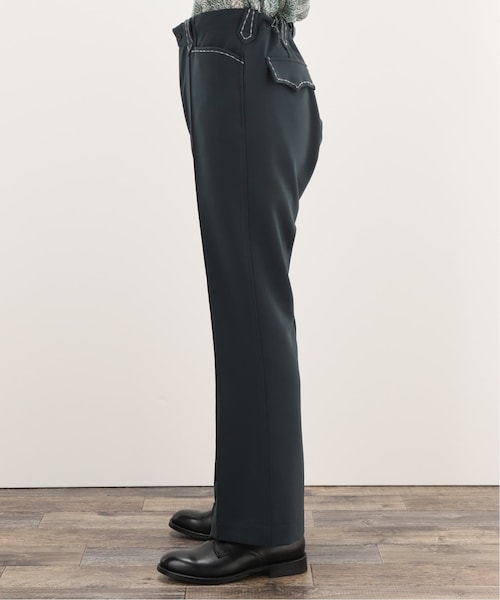 MNeedles WESTERN LEISURE PANT 黒 S 417 EDIFICE（フォーワンセブンエディフィス）の「【NEEDLES