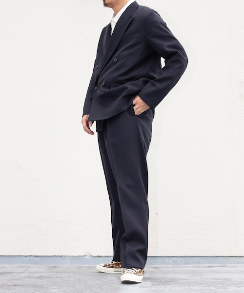 HERILL ヘリル WOOL SERGE W JACKET HERILL Wool Serge W JACKET