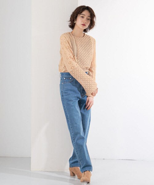 KBF（ケイビーエフ）の「パッチワークレースプルオーバー（）」 - WEAR