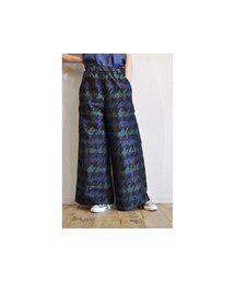 -- | 千鳥ワイドパンツ(その他パンツ)