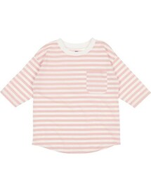 T>>2 | ボーダー七分袖Tシャツ(Tシャツ/カットソー)