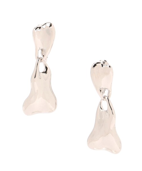 RIVE DROITE（リヴドロワ）の「【顔周りを華やかに彩る】ニュアンスモチーフイヤリング（イヤリング・レディース・ゴールド/シルバー・F）」の2枚目の写真