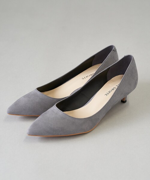 RIVE DROITE(リヴドロワ)の「【定評の履き心地】ポインテッドパンプス(パンプス・レディース・ピンクベージュ/グレー・36/37/38)」の1枚目の写真