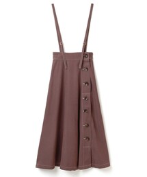 GRL | サスペンダー付き配色ステッチスカート(スカート)