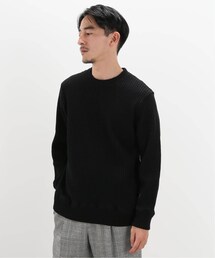 EDIFICE（エディフィス）の「【Seagreen / シーグリーン】オニワッフル クルーネック（その他）」