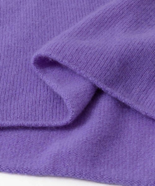 gim（ジム）の「gim 7Gカシミヤ100ホールガーメント天竺クルーネック