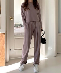 Tシャツ&リボンパンツSET