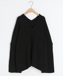 DHOLIC | Vネックスリットニット(ニット/セーター)