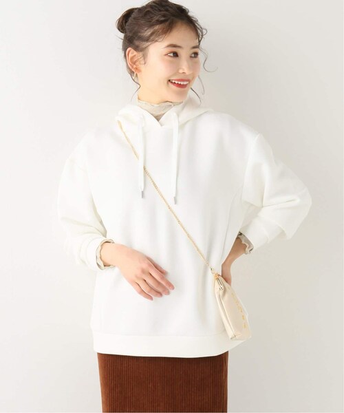 B.C STOCK(ベーセーストック)の「ダンボールフードプルオーバー 2(トップス・ブラック/フリー/在庫あり)」の3枚目の写真