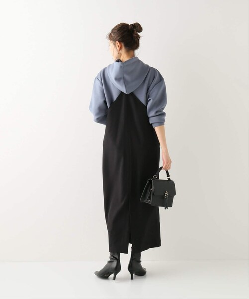 B.C STOCK(ベーセーストック)の「ダンボールフードプルオーバー 2(トップス・ブラック/フリー/在庫あり)」の12枚目の写真