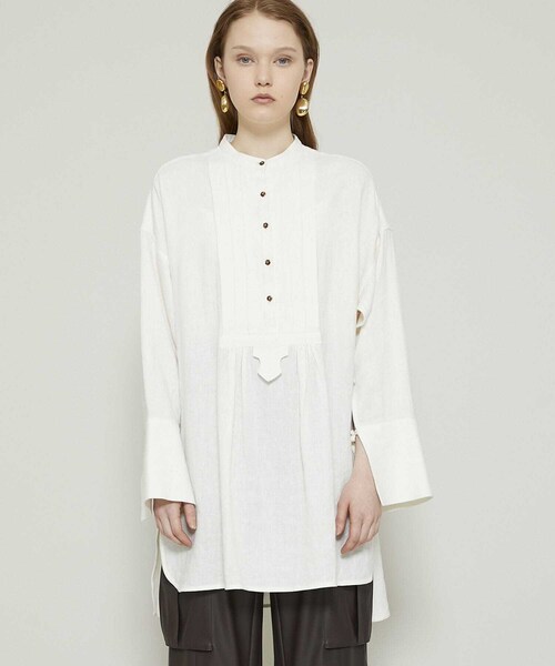 Uhr（ウーア）の「サイドオープンアトリエシャツ(SH191)（）」 - WEAR 