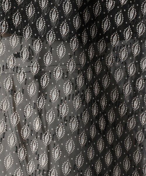 Ezick（エジック）の「キカガラキャミツキブラウス（トップス・ブラック）」の16枚目の写真