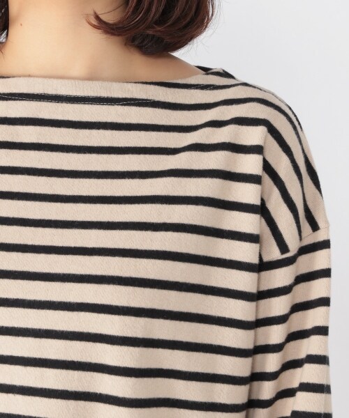 studio CLIP（スタディオクリップ）の「[ユニセックス]起毛ボーダーワイドプルオーバー（トップス・ブラック/レッド/ネイビー）」の10枚目の写真