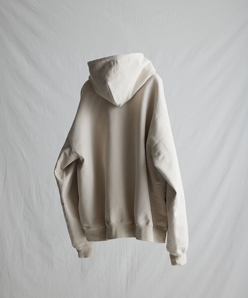 LIDNM（リドム）の「WIDE LOOSE PARKA（パーカー・メンズ・ブラウン/ホワイト・M/L）」の10枚目の写真