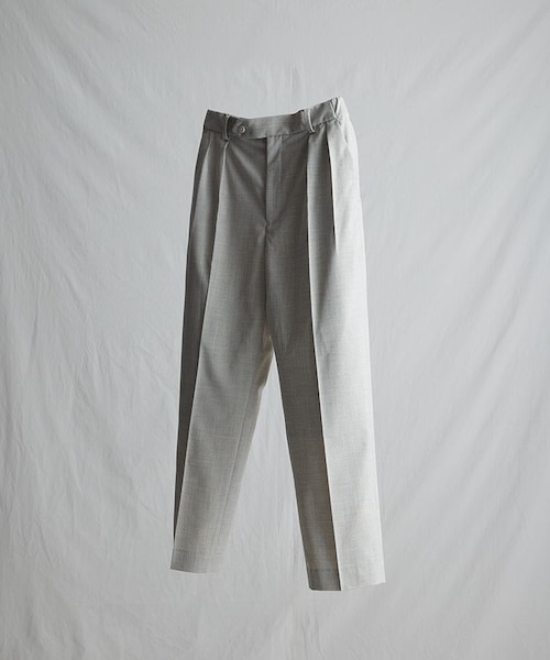 LIDNM（リドム）の「SLUB PINHEAD TROUSERS（スラックス・メンズ・ベージュ・S/M/L）」の8枚目の写真