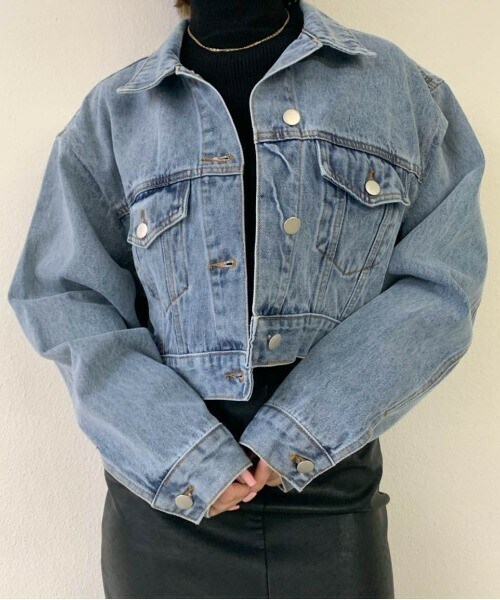 SHAGGIE（シャギー）の「ビッグシルエットショートGジャン