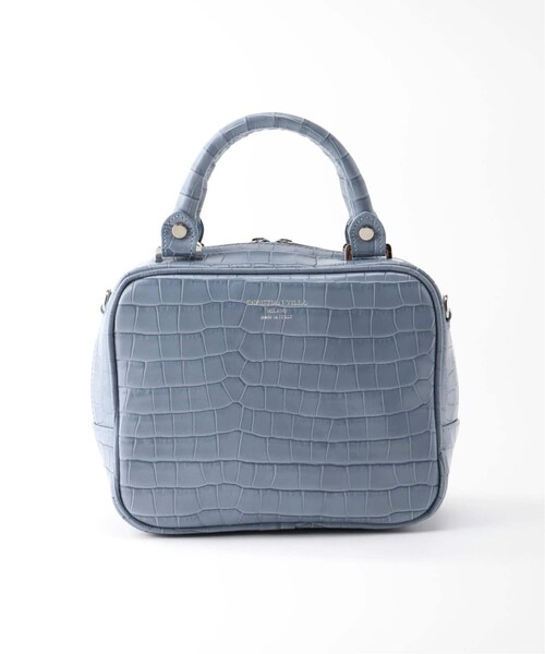 LE TALON（ルタロン）の「CHRISTIAN VILLA スクエアミニバッグ（バッグ・ナチュラル/フリー/在庫あり）」の2枚目の写真